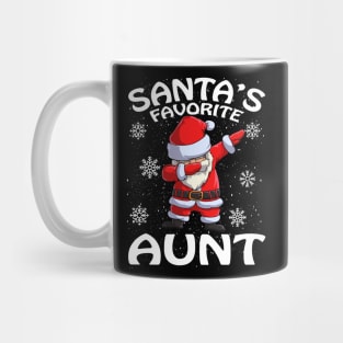 Santas Favorite Aunt Christmas Mug